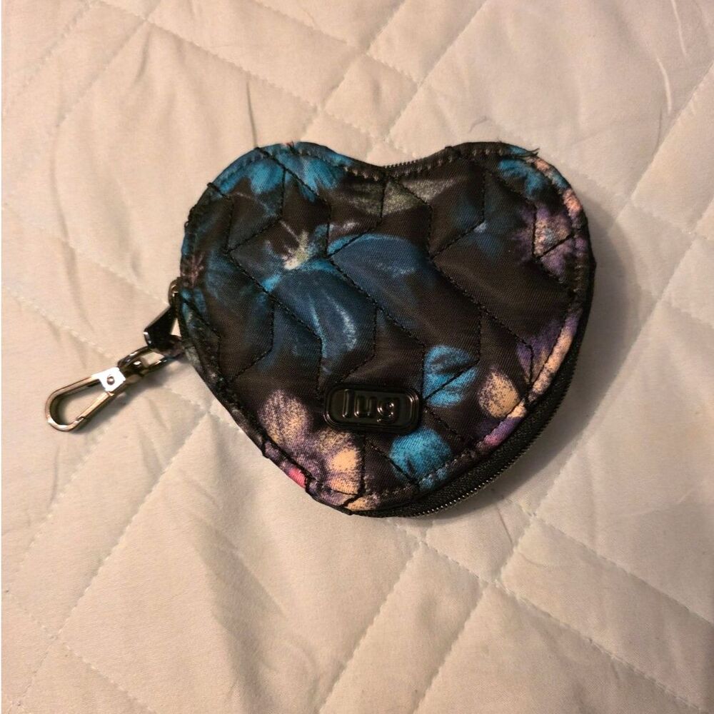 Lug Heart Pouch Coin Purse Keychain